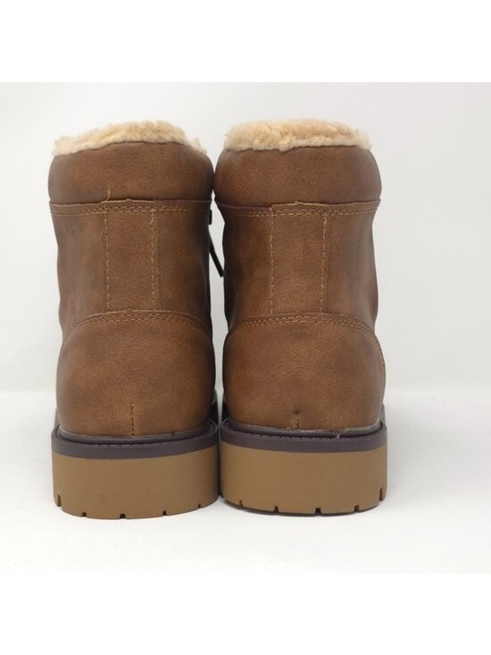 Club Room Kylerr Tan Faux Leather Chukka Ankle Boots